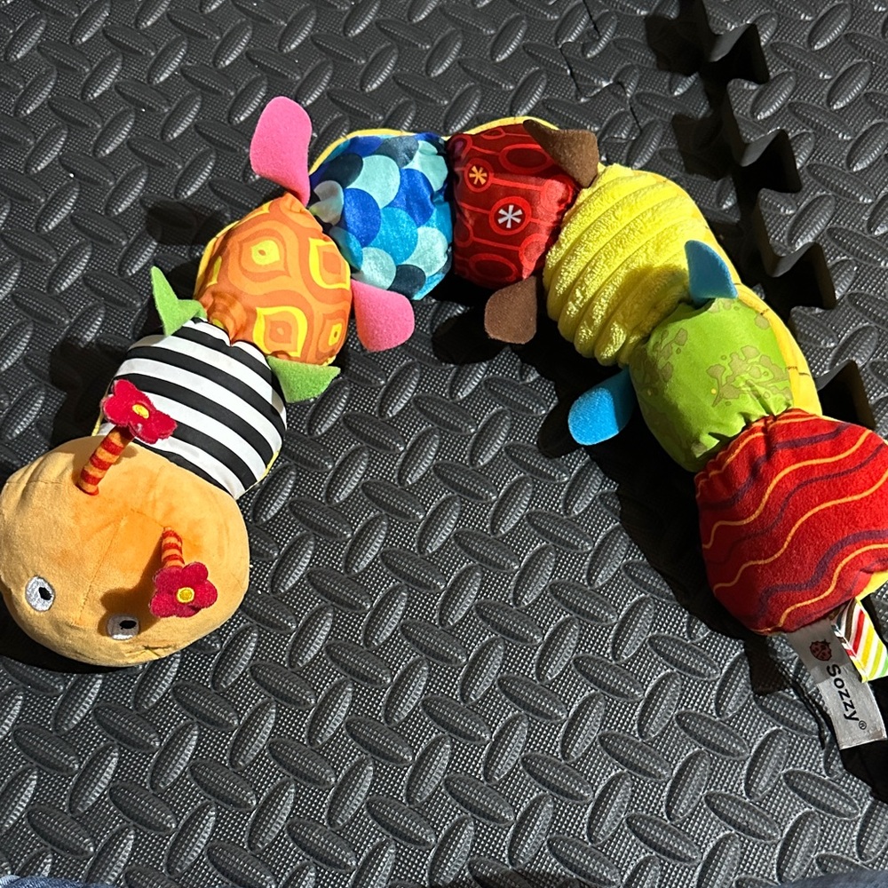 Colorful Caterpillar Plush Toy